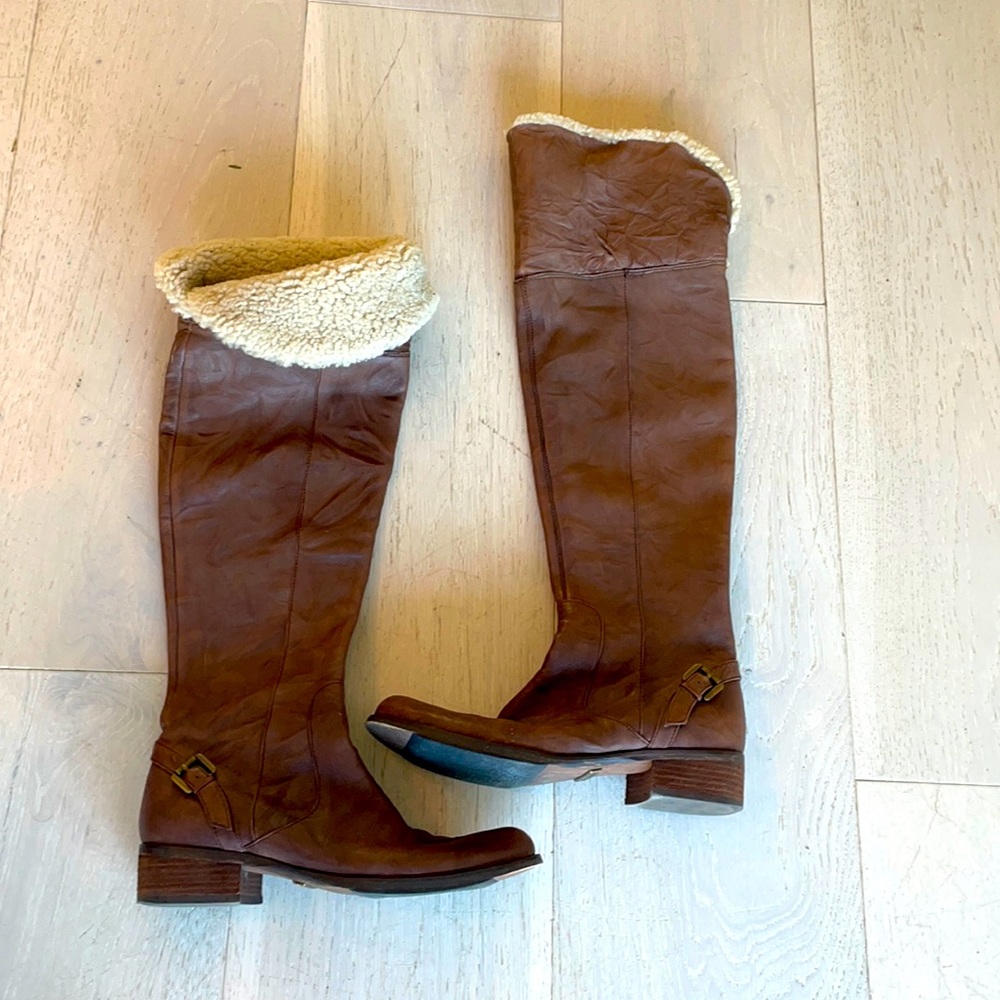 Sam Edelman over the knee fold over boots 7